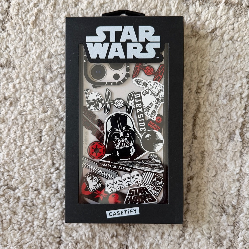 Casetify Star Wars iPhone 14 Pro Max Case - Black
